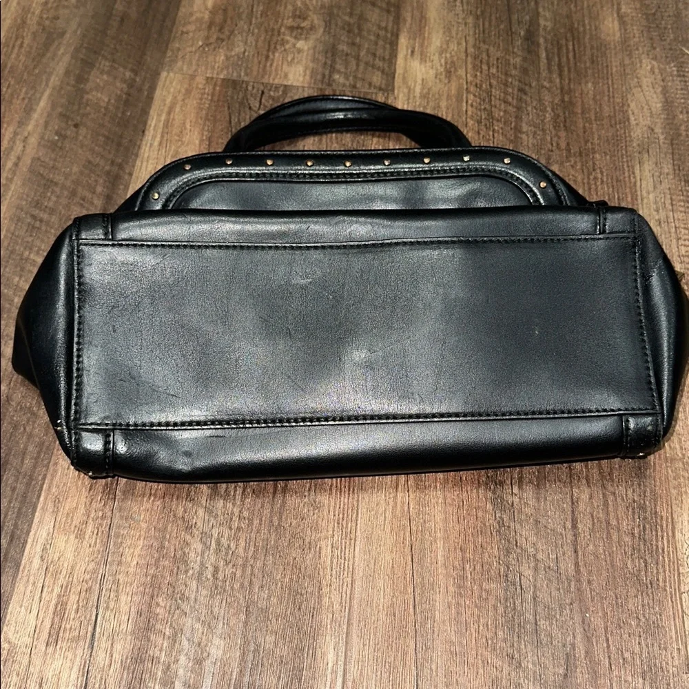 Kate Spade Black Studded Satchel‎